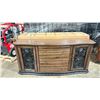 Image 1 : ABHI FURNITURE CHERRY 2 DOOR 3 DRAWER SERVER ( 3079-SB ) - APPROX. 74"L X 20"D X 33"H