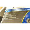 Image 2 : 2 POWER FIST 800 LBS CAPACITY 4 WHEEL PNEUMATIC TIRE STEEL FRAMED WAGON KITS *IN BOX*