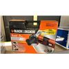 Image 2 : HVLP INDUSTRIAL SPRAY GUN KIT IN HARD TRANSPORT CASE & BLACK & DECKER 4 1/2" ELECTRIC ANGLE GRINDER