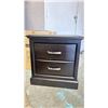 Image 2 : PAIR OF ABHI FURNITURE FRESCO 2008-BR3 CAPPUCCINO 2 DRAWER NIGHTSTANDS *IN BOX, 2 BOXES TOTAL,