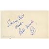 Image 1 : Robert Morse signed note