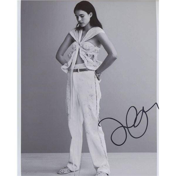 Margaret Qualley signed photo