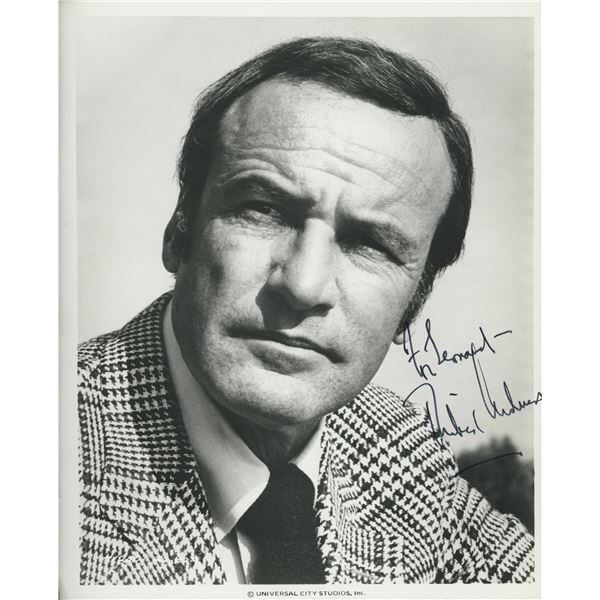 6 Million Dollar Man Richard Anderson signed photo