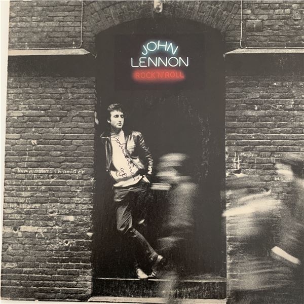 John Lennon Rock N Roll signed album