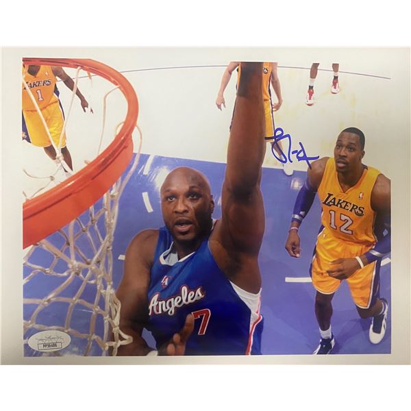 Lamar Odom signed photo