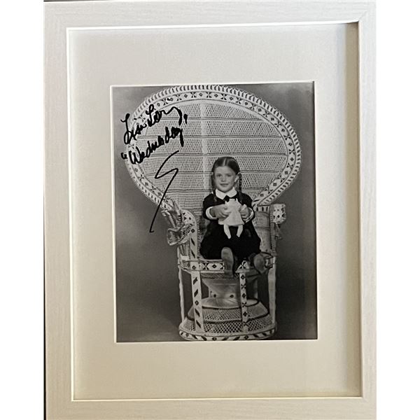 The Addams Family Lisa Loring signed photo
