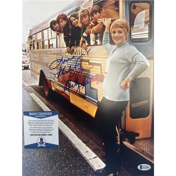 The Partridge Family Shirley Jones signed photo. Beckett authenticated