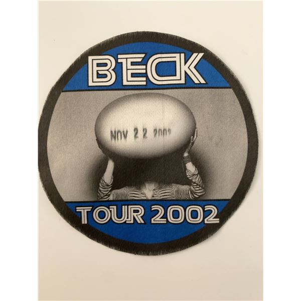 Beck 2002 Tour Backstage Pass