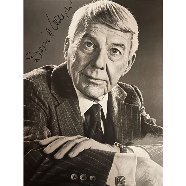David Wayne signed photo