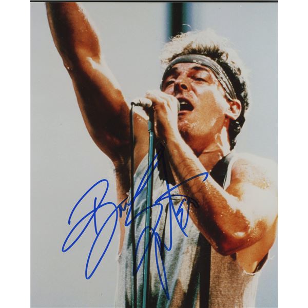 Bruce Springsteen signed photo