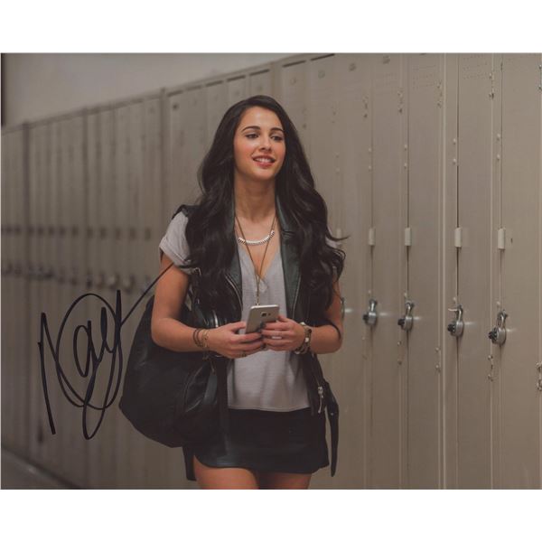 Naomi Scott signed photo
