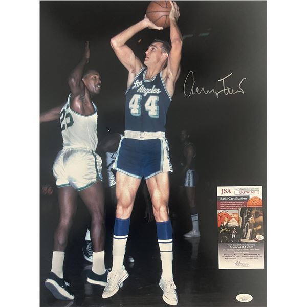 LA Lakers Jerry West signed photo - JSA