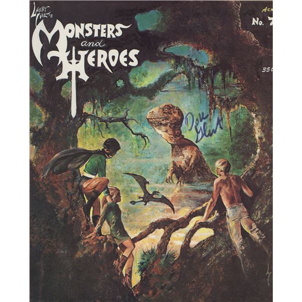 Monsters and Heroes signed magazine
