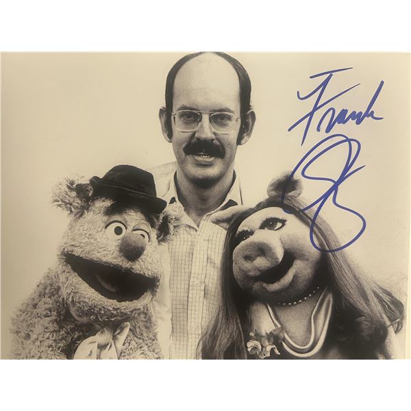 Sesame Street Frank Oz signed photo