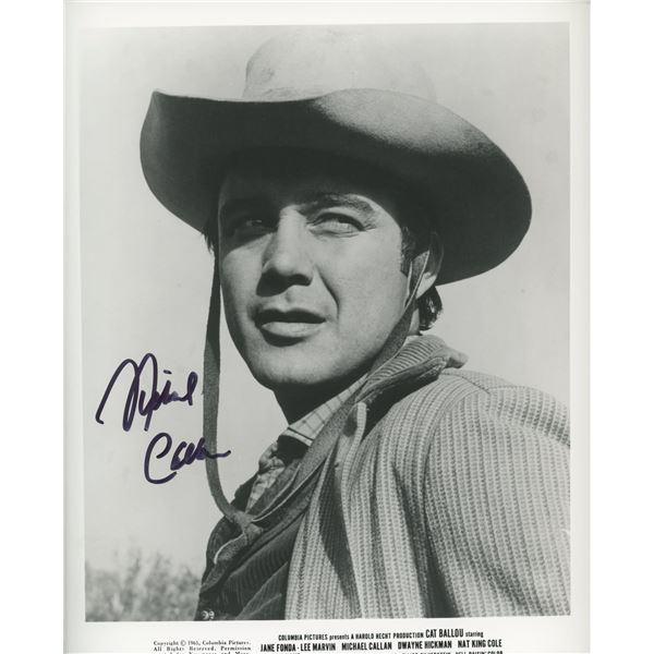 Cat Ballou Michael Callan signed photo