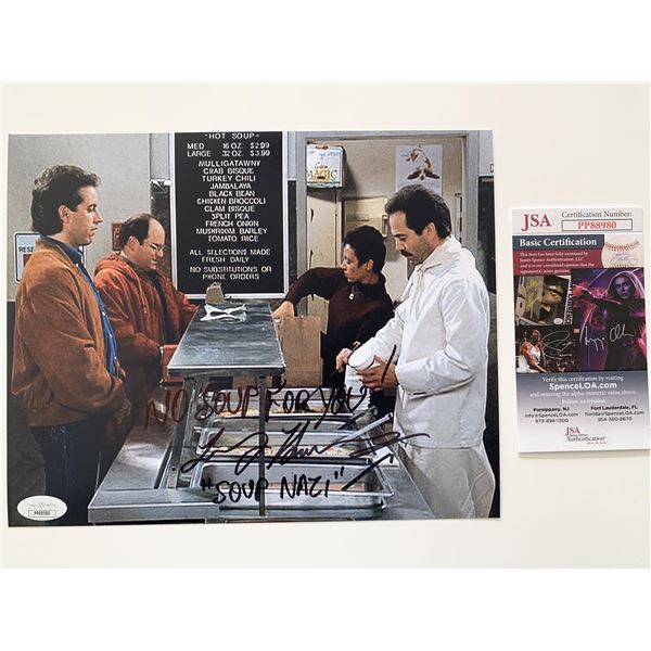 Seinfeld Soup Nazi Larry Thomas signed photo – JSA Authenticated