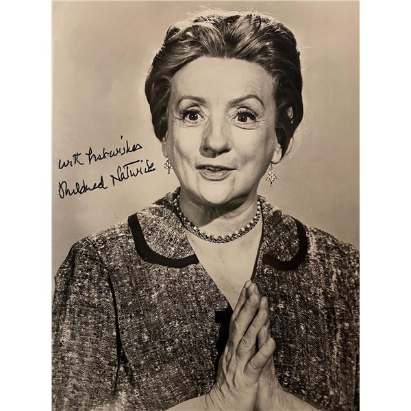 Mildred Natwick signed photo