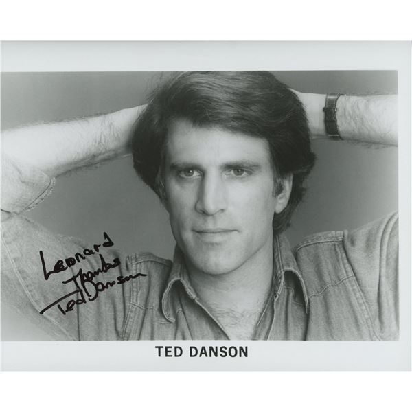 Cheers Ted Danson signed photo