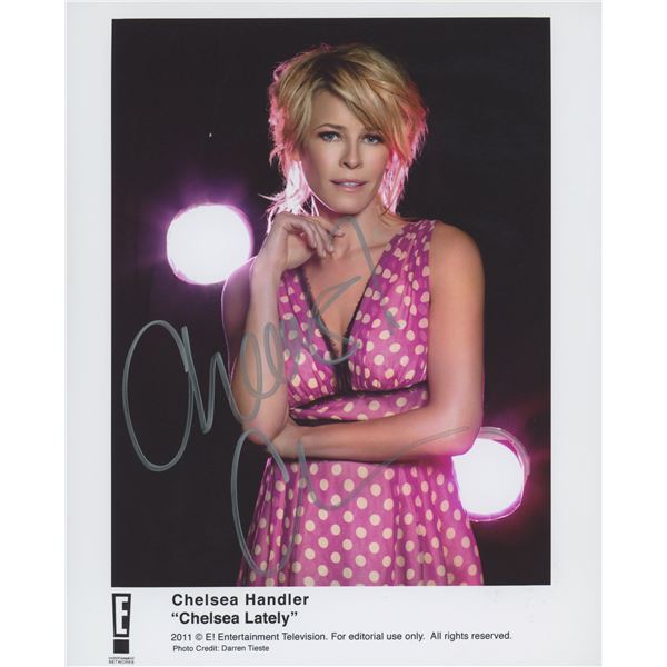 Chelsea Lately Chelsea Handler signed photo