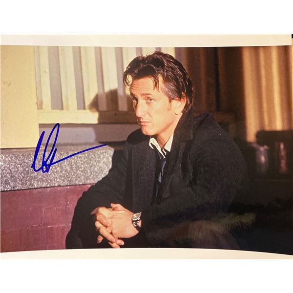 Mystic River Sean Penn signed movie photo. GFA Authenticated