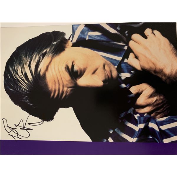 Charlie Watts/Rolling Stones signed poster