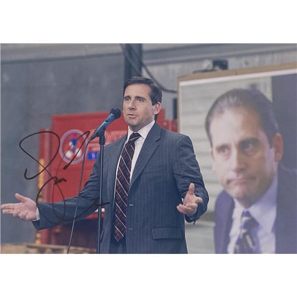 The Office Steve Carrell signed photo