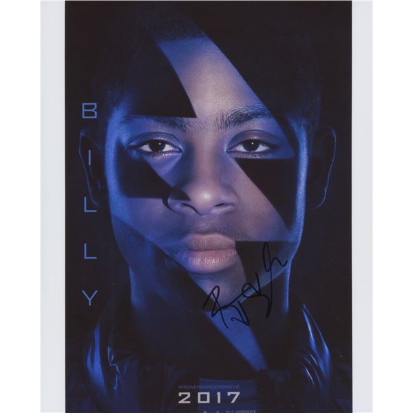 RJ Cyler signed Power Rangers movie photo