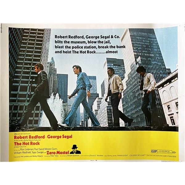 The Hot Rock 1972 vintage movie poster