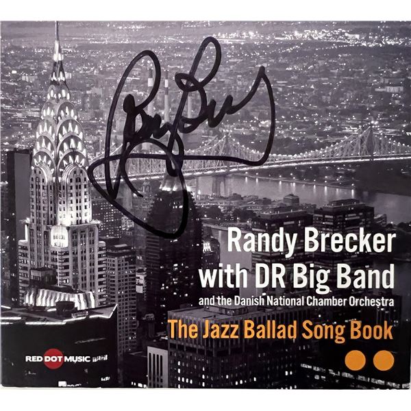 Randy Becker The Jazz Ballad Song Book signed CD