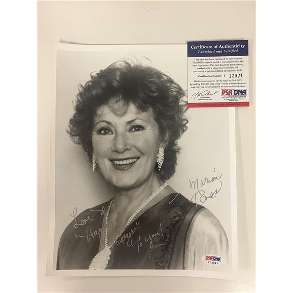 Happy Days Marion Ross signed photo. PSA