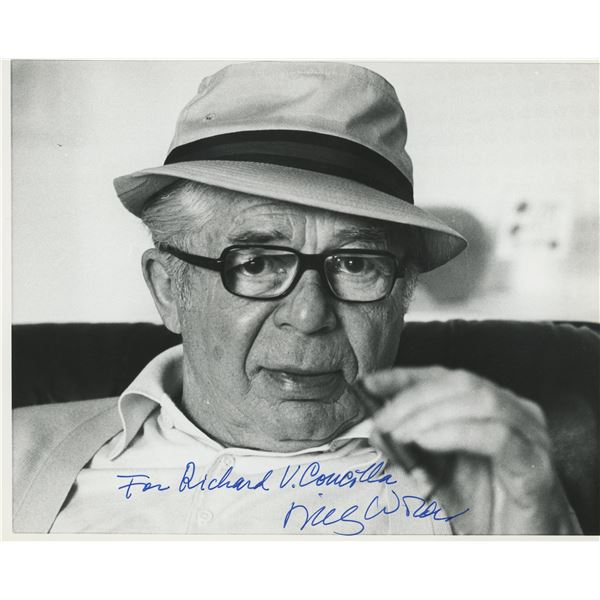 Billy Wilder signed photo