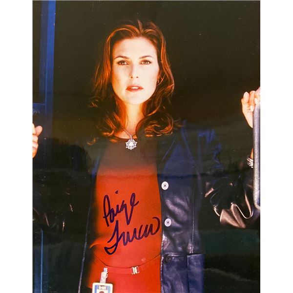 Paige Turco signed photo