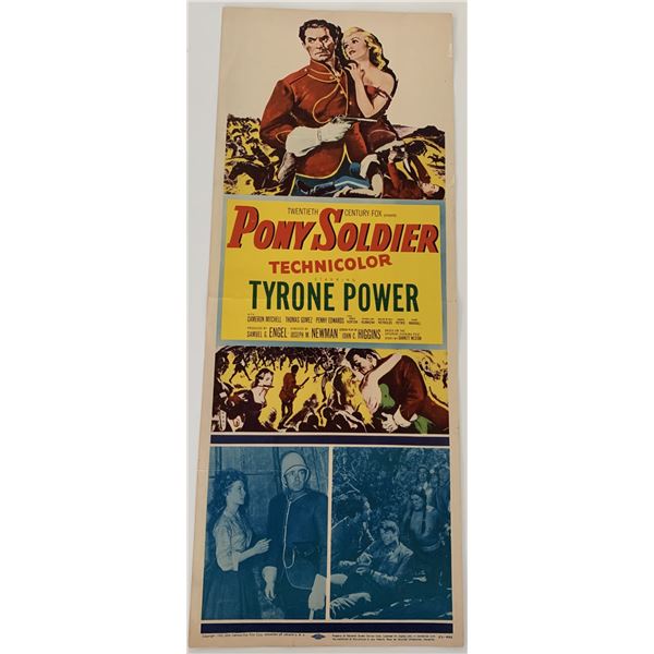 Pony Soldier vintage movie poster