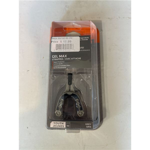 Gel Max Strapless Mouth Guard Size Youth