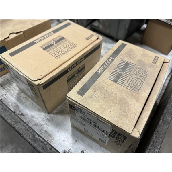 (2) Mitsubishi #FX3G-60MT/ESS AC Base Unit