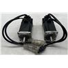 Image 1 : (2) Mitsubishi #HC-KFS43 AC Servo Motors