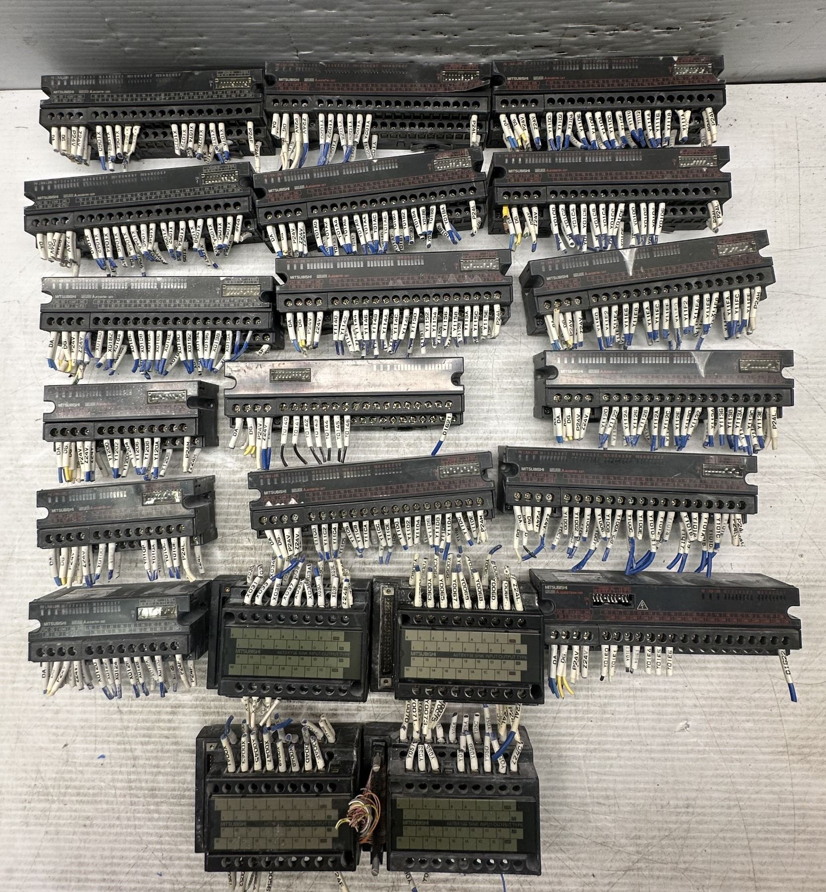 Lot of Misc. Mitsubishi Input/Output Units