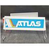 Image 2 : Vintage Atlas Two Sided Tire Display Stand
