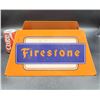 Image 2 : Vintage Firestone Two Sided Tire Display Stand