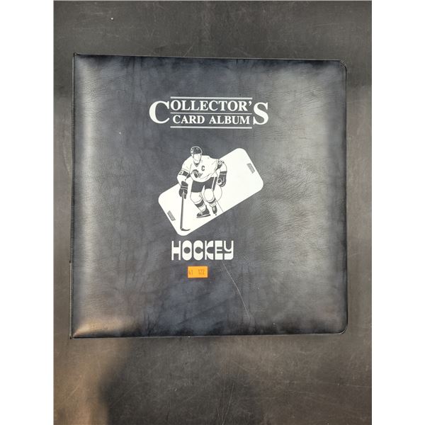 Collectors Hockey Card Album Collection