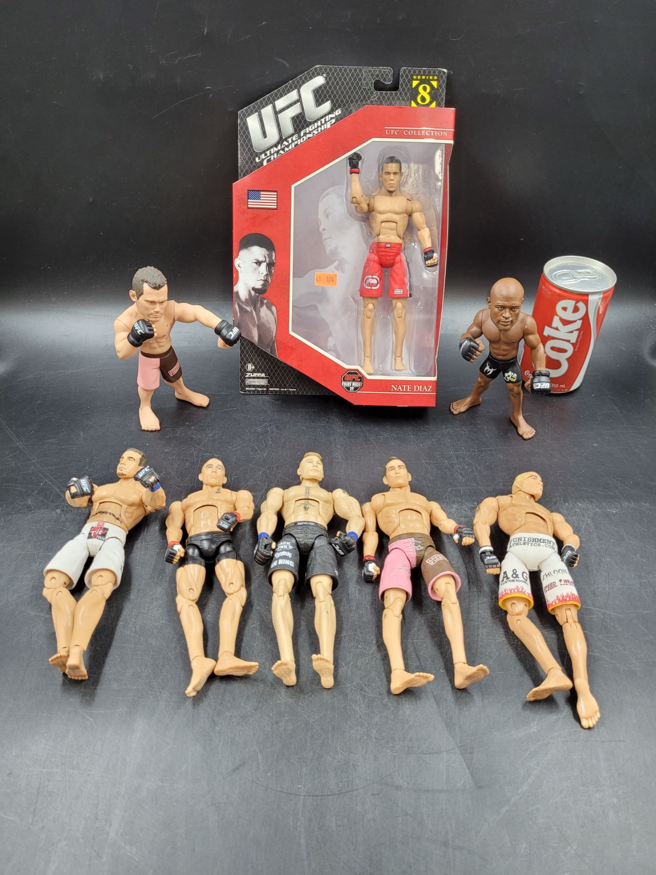 Figurine UFC – Combattant MMA – Sport De Combat – Neuve Sous Blister