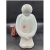 Image 1 : White Ceramic Sitting Statue