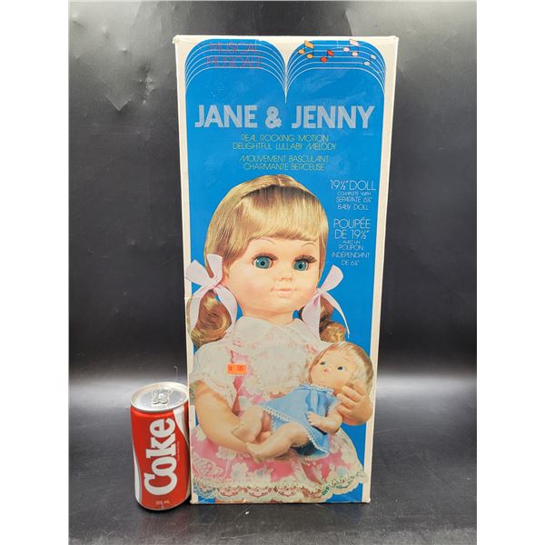 Jane & Jenny 19.5" Doll with Separate 6.5" Baby Doll