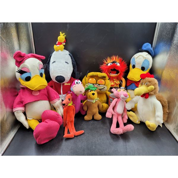 Plush TV/Movie Character Lot