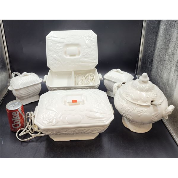 Ceramic Warming Dishes