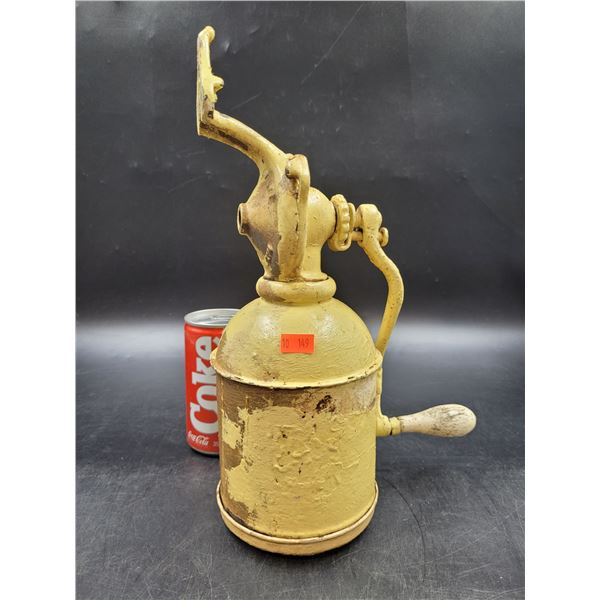 Antique Painted Coffee Grinder
