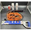 Image 1 : Ace Enamel Spray Paint, Extension Cord, Power Bar, & Saw