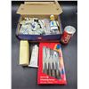 Image 1 : Oil Color Paint & 6 Painting Knives