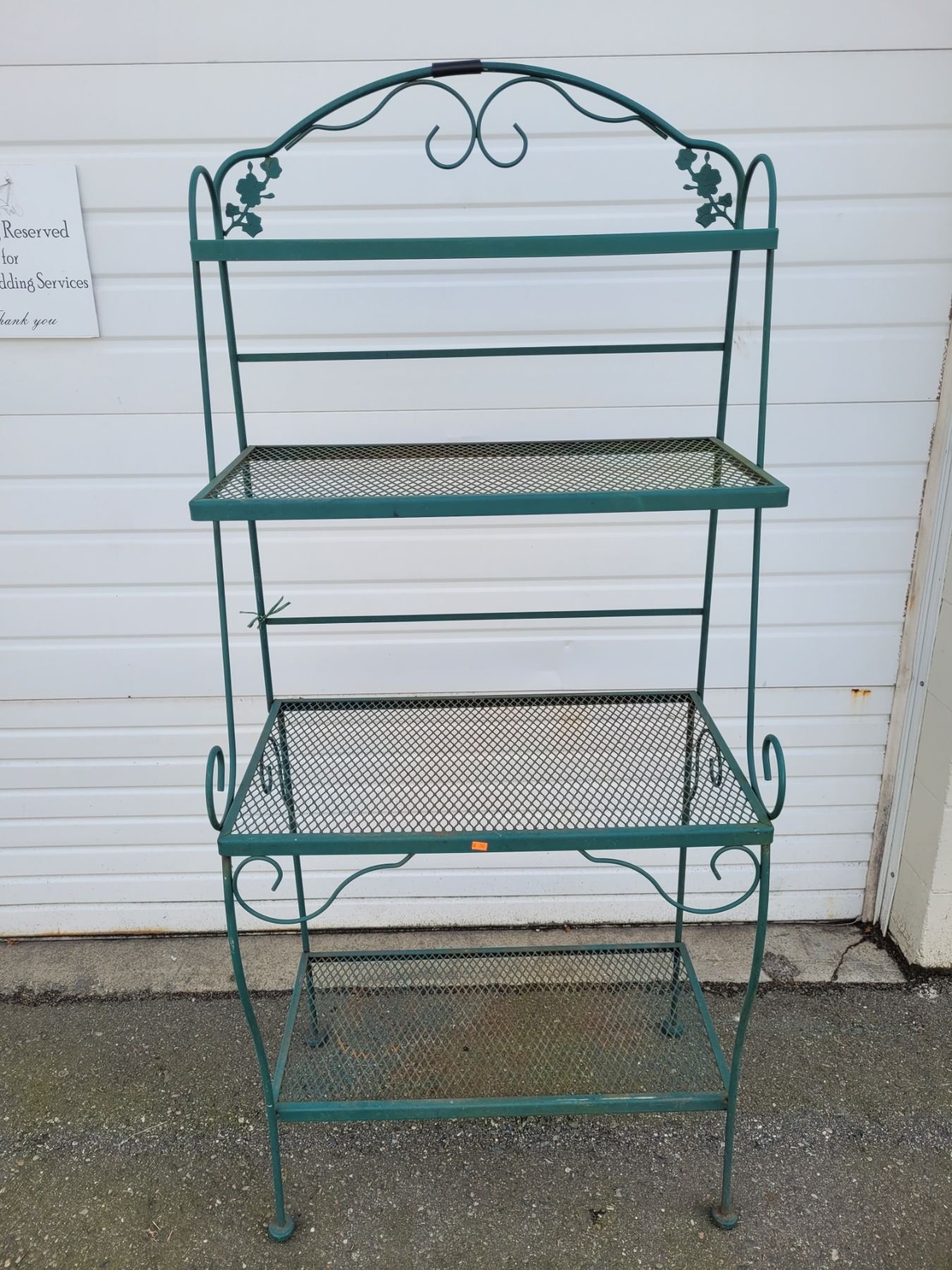 Metal Garden Rack