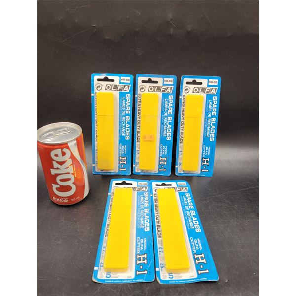 OLFA Spare Heavy Duty Blade Lot